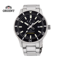 ORIENT STAR 東方之星 DIVERS 200M 系列 機械錶 鋼帶款 黑色 RE-AU0301B - 39.3mm