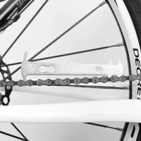 Bike Chain Wear Indicator Chain Checker Gauge Measurement Repair Tool Ruler for Road Mountain Hybrid Bicycle