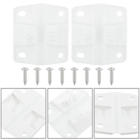 2Pcs Cooler Hinge Kit Insulation Box General Plastic Hinges Kit For COLEMAN Cooler Replacement Accessories With Screws