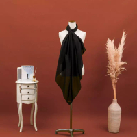 EPC Eddy P Chandra EPC Hijab Square - Black - Hijab Collection