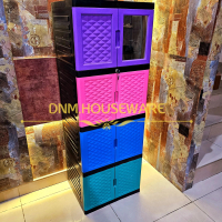 Lemari Baju Pakaian Mini Kecil 5 Lima 4 EMPAT SUSUN TINGKAT 3 TIGA SUSUN TINGKAT 2 DUA SUSUN TINGKAT