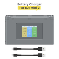 Digital Display Charging Hub For DJI Mini 2 Battery Charger for DJI Mini 3 Pro/Mini SE/Mini 2/Air 2S Power Bank Drone Accessory