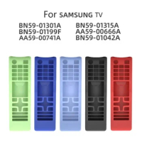Silicone Remote Control Cover for Samsung BN59 AA59 Series Smart TV Waterproof Dustproof Washable Protective Case
