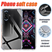 For Xiaomi Redmi K40 Gaming Clear Phone Soft Case TPU Transparent for Redmi K40Gaming 6.67" M2012K10C Shockproof HD Covers Shell