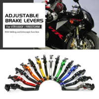 For Honda VTR1000 VTR 1000 SP-1 SP1 SP2 SP-2 SP 1 2 RC51 Motorcycle Accessories Brake Clutch Levers Handle Adjustble Fall Proof
