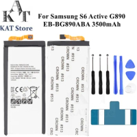 Mobile Phone Li-Polymer Battery For Samsung S6 Active G890 EB-BG890ABA 3500mAh Spare Part Replacement