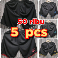 Promo Celana Pendek Boxer 5 Pcs Olahraga Lotto Uniseks Nyaman Sport - All Size Fit to L & XL