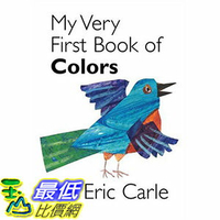 [106美國直購] 2017美國暢銷兒童書 My Very First Book of Colors Board book