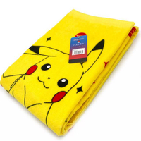 小禮堂 Pokemon 寶可夢 純棉大浴巾 60x120cm (皮卡丘坐姿款)
