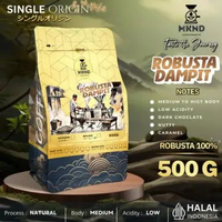KOPI ROBUSTA DAMPIT 500 GRAM GRADE 1 BY MKND COFFEE BIJI