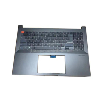 Used Palmrest With US Backlit keyboard Top Case For ASUS Vivobook M7600Q