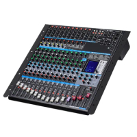 RQ MGX1602 16 Channel Professional stage bar pub dj Digital Audio Signal Processor Mixing Console Mixer with screen