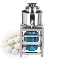 220V Meatball Beater Machine Pork Balls Beater Fish Meatballs Blender Granulator Commercial