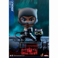 Goods in Stock Original HOTTOYS COSBABY COSB944 THE CATWOMAN Movie Character Action Model Toys Cute Q Version Birthday Gift
