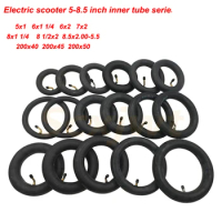 Electric Scooter Camera 5'' 6'' 7'' 8'' 8.5 Inch Butyl Inner Tube 7x2 8 1/2x2 for WheelChair Truck Baby Carriage 200x50 200x40