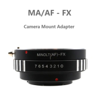 MA - FX AF - FX Mount Adapter Ring Aperture Ring for Sony AF Minolta MA Lens and Fujifilm Fuji FX X Camera X-Pro X-T X-S X-H X-E