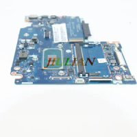 Placa For Lenovo Ideapad S340-14iiL Laptop Motherboards UMA 4G Ram W/ I7-1065G7 5B20W86991 LA-H103P Working And Fully Tested