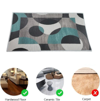 Karpet Lantai Abstrak Permadani Bulu Lembut Abstract Carpet