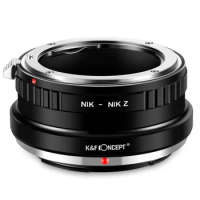 K&amp;F Concept Lenses Adapter for Nikon F/AF AI AI-S Mount Lens to Nikon Z6 Z7 Camera Body Accessories New Converter NIK-Nikon Z