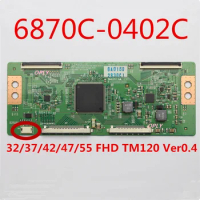 A 6870C-0402C T-CON BOARD for TV ...etc. 32/37/42/47/55 FHD TM120 Ver0.4 Replacement Board Free Shipping Tcon 6870C 0402C