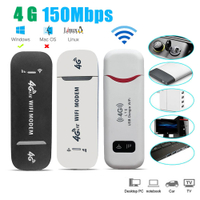 4G WiFi Router Nano SIM Card Portable Wifi LTE USB 4G Mode Pocket Hotspot Antenna WIFI Dongle 150Mbps Modem Sticks