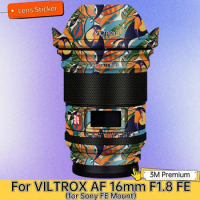 For VILTROX AF 16mm F1.8 FE for Sony FE Mount Lens Sticker Protective Skin Decal Anti-Scratch Protector Film AF16F1.8 16/1.8 FE
