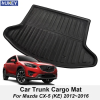 Fit For Mazda Cx-5 Cx5 Boot Mat Rear Trunk Liner Cargo Floor Tray Luggage Carpet Mud Kick Protector Guard 2013 2014 2015 2016