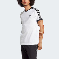 Adidas 3-Stripes Tee IA4846 男 短袖 上衣 T恤 亞洲版 復古 休閒 修身 撞色 白黑