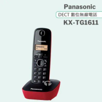 《Panasonic》松下國際牌DECT數位式無線電話 KX-TG1611 (發財紅)