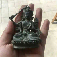 Chinese Tibet Buddha Bronze statue Buddha of Nepal old copper statue