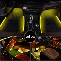 Custom Car Foot Pads With Lights For GREAT WALL M1 M2 M4 Hover H3 X200 Hover H6 Coupe Luminous Lamp Car Floor Mat Accessories
