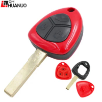 3 Buttons Replacement Shell Remote Key Fob Case for Ferrari 458 Uncut Blade