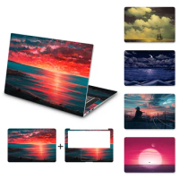 DIY sunset sea laptop sticker laptop skin 12/13/14/15/17 inch for MacBook/HP/Acer/Dell/ASUS/Lenovo