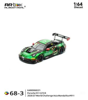 Almost Real KAIZO 68-3 Porsche 911 GT3 R 2026 GT World Challenge Asia Mandalika #911