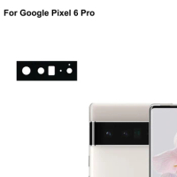 New For Google Pixel 6 Pro Back Rear Camera Glass Lens test good For Google Pixel6 Pro Replacement Parts