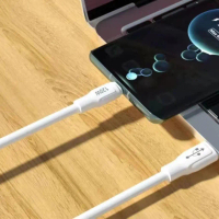 120W 6A USB to Type C Cable for Phone & Tablet Rapid Charging and Seamlessly Connection Durability