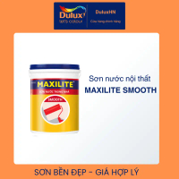 (Tặng kèm chổi quét) Sơn tường nhà Dulux Maxilite Smooth 2L chiết lẻ  Sơn trắng, giá rẻ