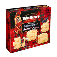 英國《Walkers》蘇格蘭皇家奶油動物造型餅乾