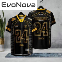 Evonova HALAKIRI NFL LYCRA HARIMAU MALAYA 2024 [Tùy chỉnh miễn phí] Áo thun NFL Edition Jersey Áo na