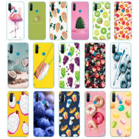 141FG Flamingo Pineapple Flower food Donuts gift Soft Silicone Tpu Cover phone Case for OPPO A5S A7 AX7 A5 A9 2020 Reslme C3