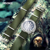 Encryption Nylon Watchband Men's for Rolex Omega Tudor Seiko Canvas Watch Bracelet 20mm 22mm