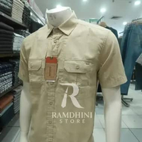 WATCHOUT Casual Kemeja Pria WS5146107 0825 XXL CREAM