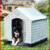 Kennel House Type Large Dog Four Seasons Universal Dog House Villa Outdoor Removable and Washable Pet Dog Supplies Dog House