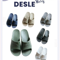 Sandal Selop Pria Desle, Sandal Selop Slide On Desle Misisipi Unisex