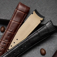 High qualit curve end watchband for Citizen BL9002-37 05A BT0001-12E 01A watch strap 20mm 21mm 22mm black brown cow leather band