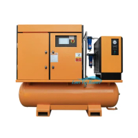 Hot Selling 22kw 16bar All In One Rotary Screw Air Compressor With Dryer,Tank And Line Filters