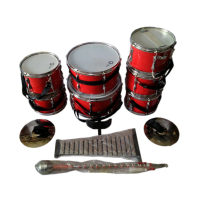 drumband marching band TK 10 15 personil head lokal import 1 set full