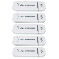 5X 4G LTE USB Wifi Modem 3G 4G USB Dongle Car Wifi Router 4G Lte Dongle Network Adaptor With Sim Card Slot