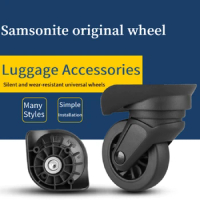 Suitable For Samsonite 75R S43 American Tourister Suitcase Trolley Case Universal Wheel Suitcase Hongsheng A-90 Accessories Whee