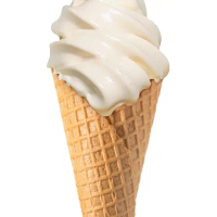 replika ice cream yang terbuat dari bahan fiber